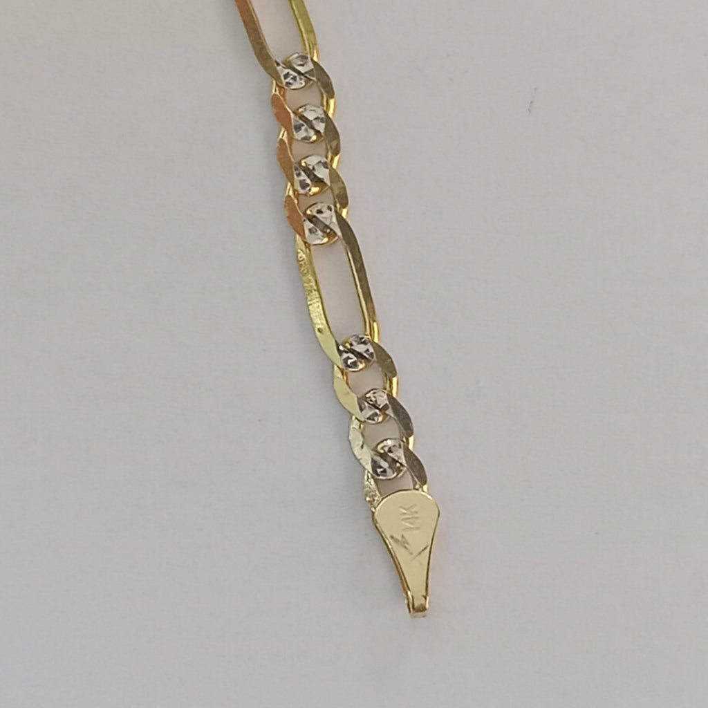 PULSERA 3X1 14K 21 CM 4.5 GR (NUEVO)