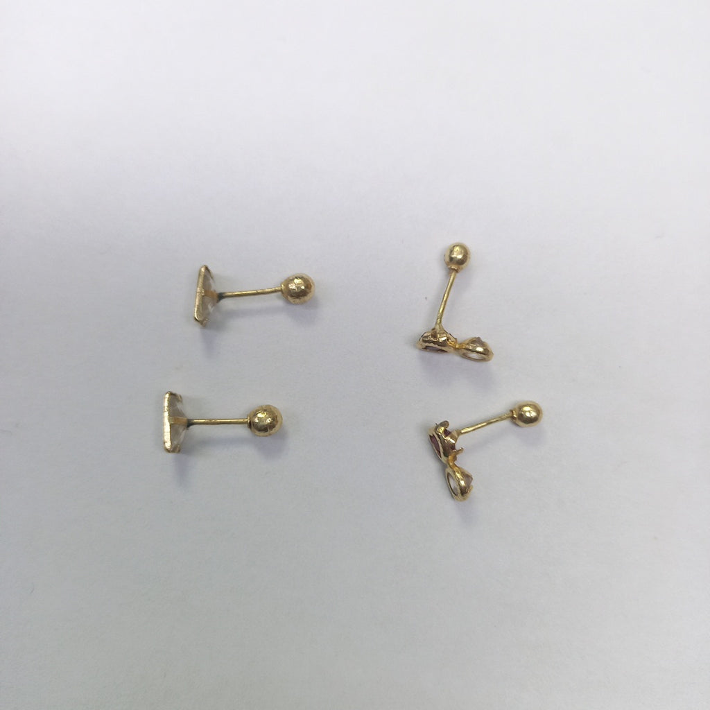BROQUELES PAR ORO 10 K 0.6 GRMS (SEMINUEVO)