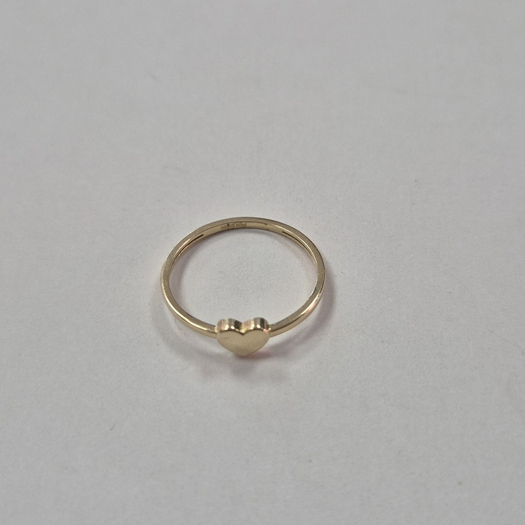 ANILLOS ANILLITO FIG CORAZON 10K TALLA 9 1.2 GR (NUEVO)