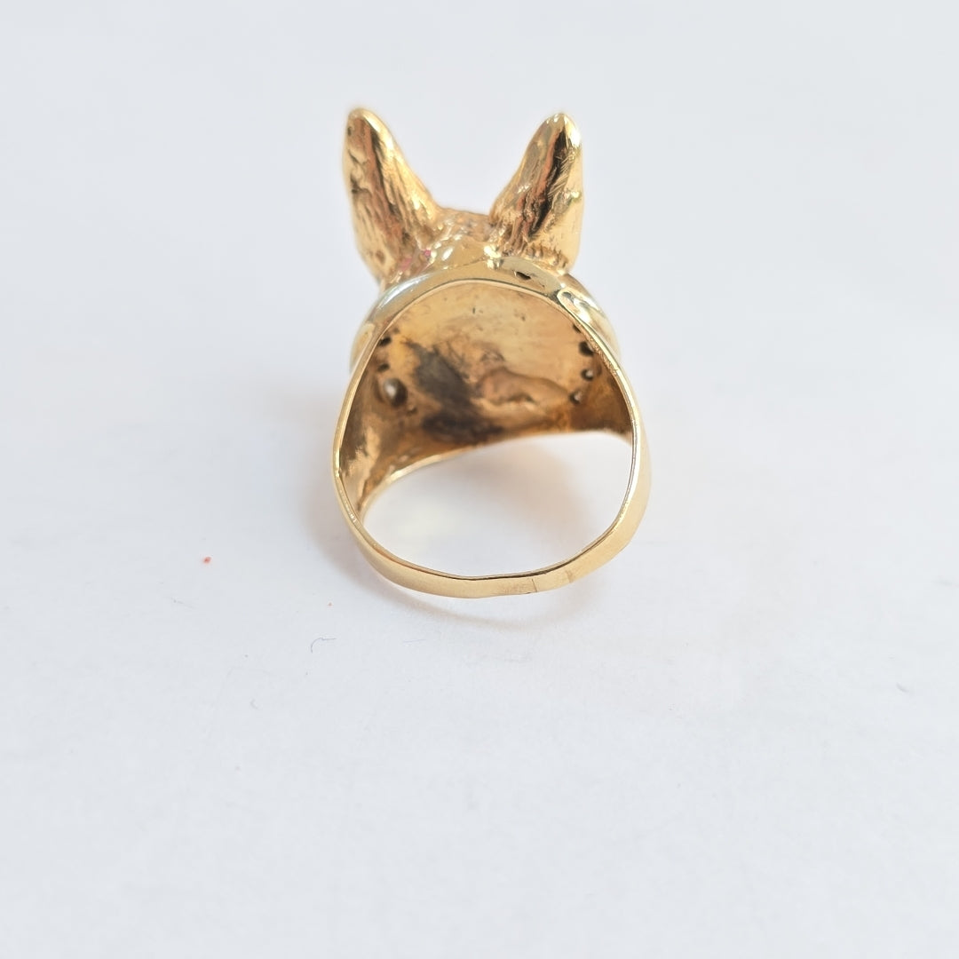 ANILLO ORO 14 K 16,60 GRMS (SEMINUEVO)