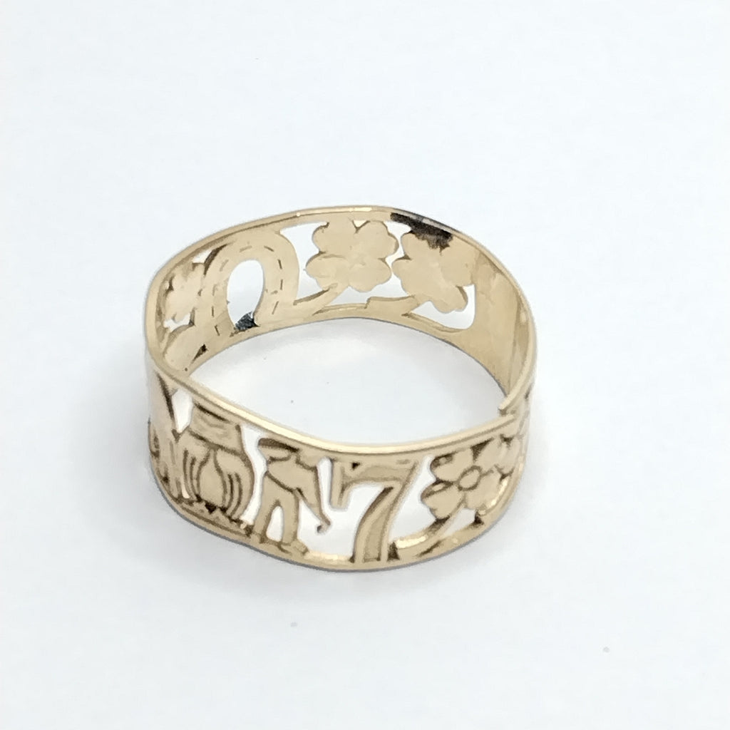 ANILLITO ORO 14 K 2.9 GRMS (SEMINUEVO)