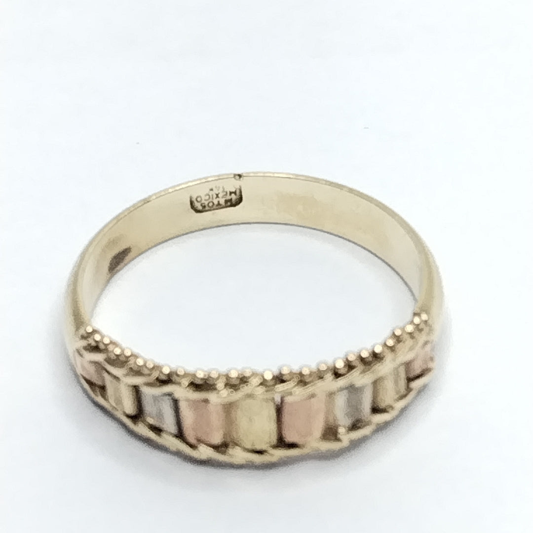 ANILLO ORO 14 K 3.6 GRMS (SEMINUEVO)