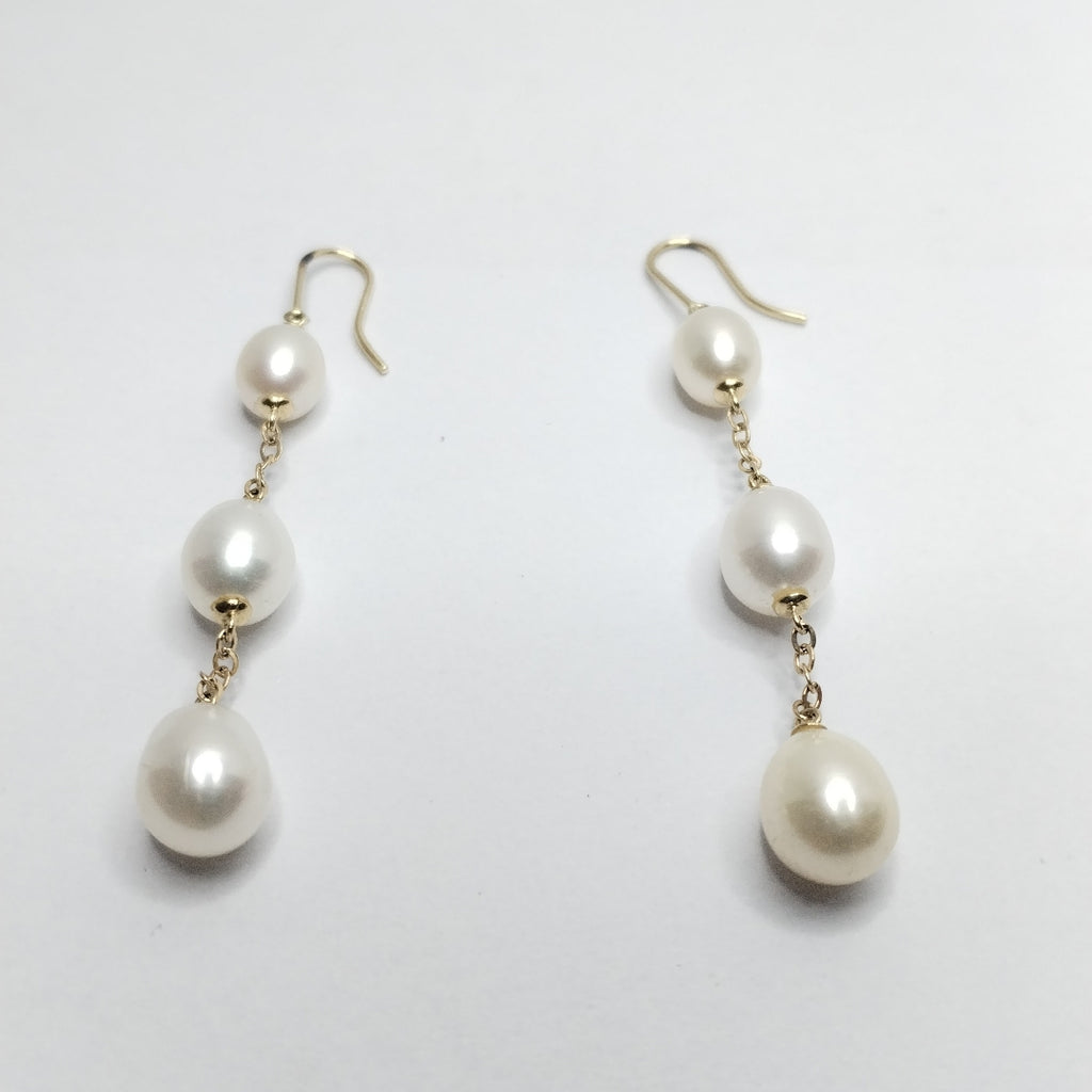 ARETES PAR ORO 14 K 4,90 GRMS (SEMINUEVO)