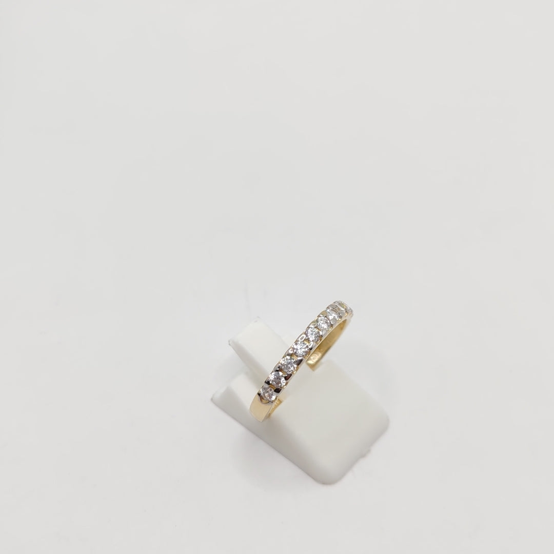 ANILLO ANILLITO MEDIA CHURUMBELA 14K 8 TALLA 2.2 GR (NUEVO)
