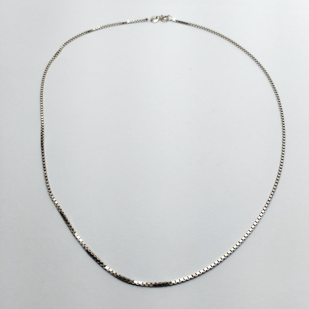 CADENA ORO BLANCO 14 K 4,10 GRMS (SEMINUEVO)