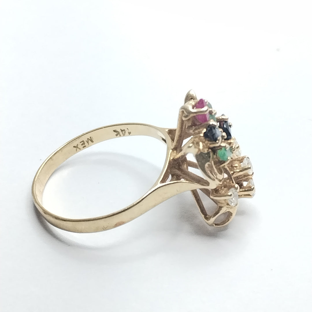 ANILLITO ORO 14 K 3.5 GRMS (SEMINUEVO)