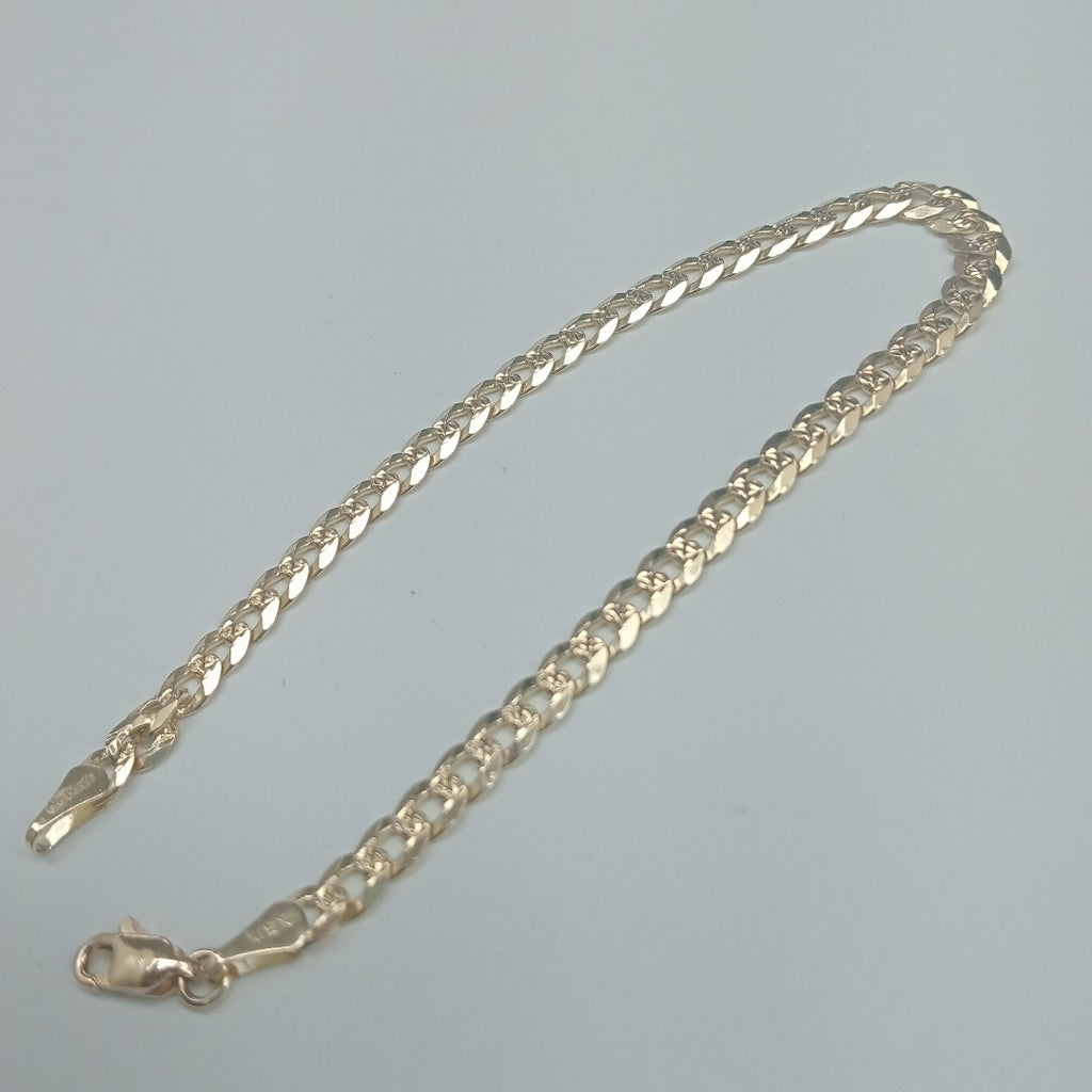 PULSERA BARBADA 14K 21 CM 7.5 GR (NUEVO)
