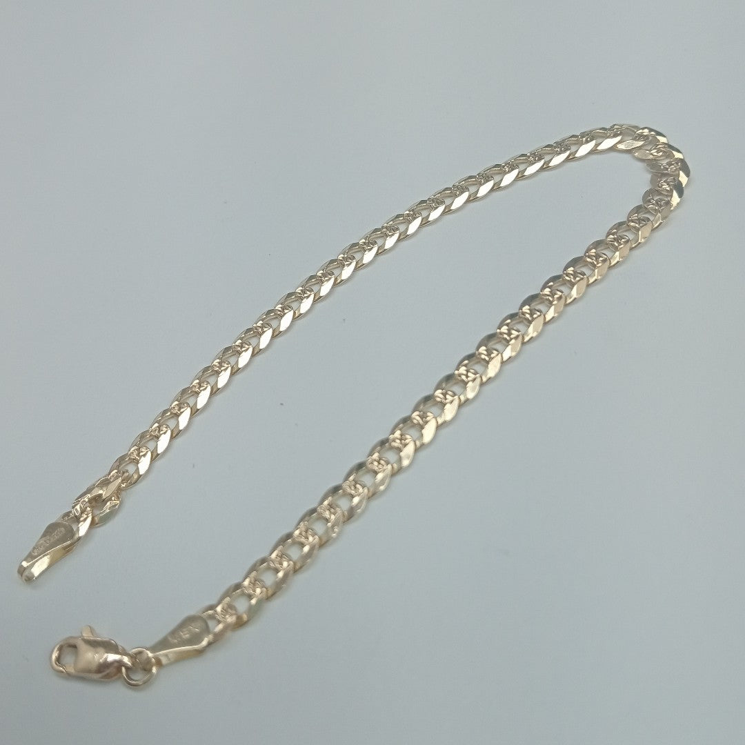 PULSERA BARBADA 14K 21 CM 7.5 GR (NUEVO)