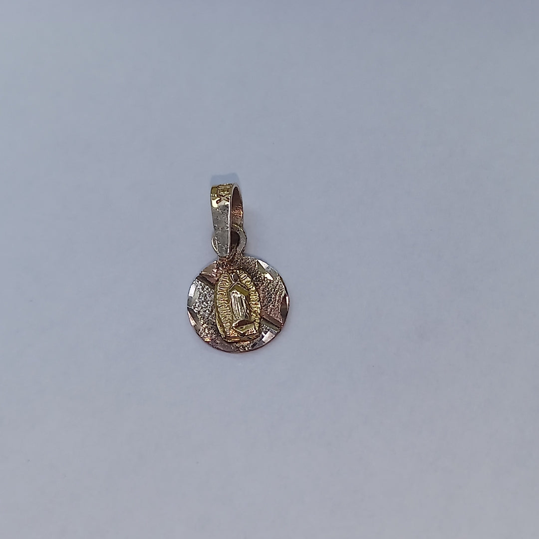 DIJE, MEDALLA RELIGIOSA ORO 10 K 0.3 GRMS (SEMINUEVO)