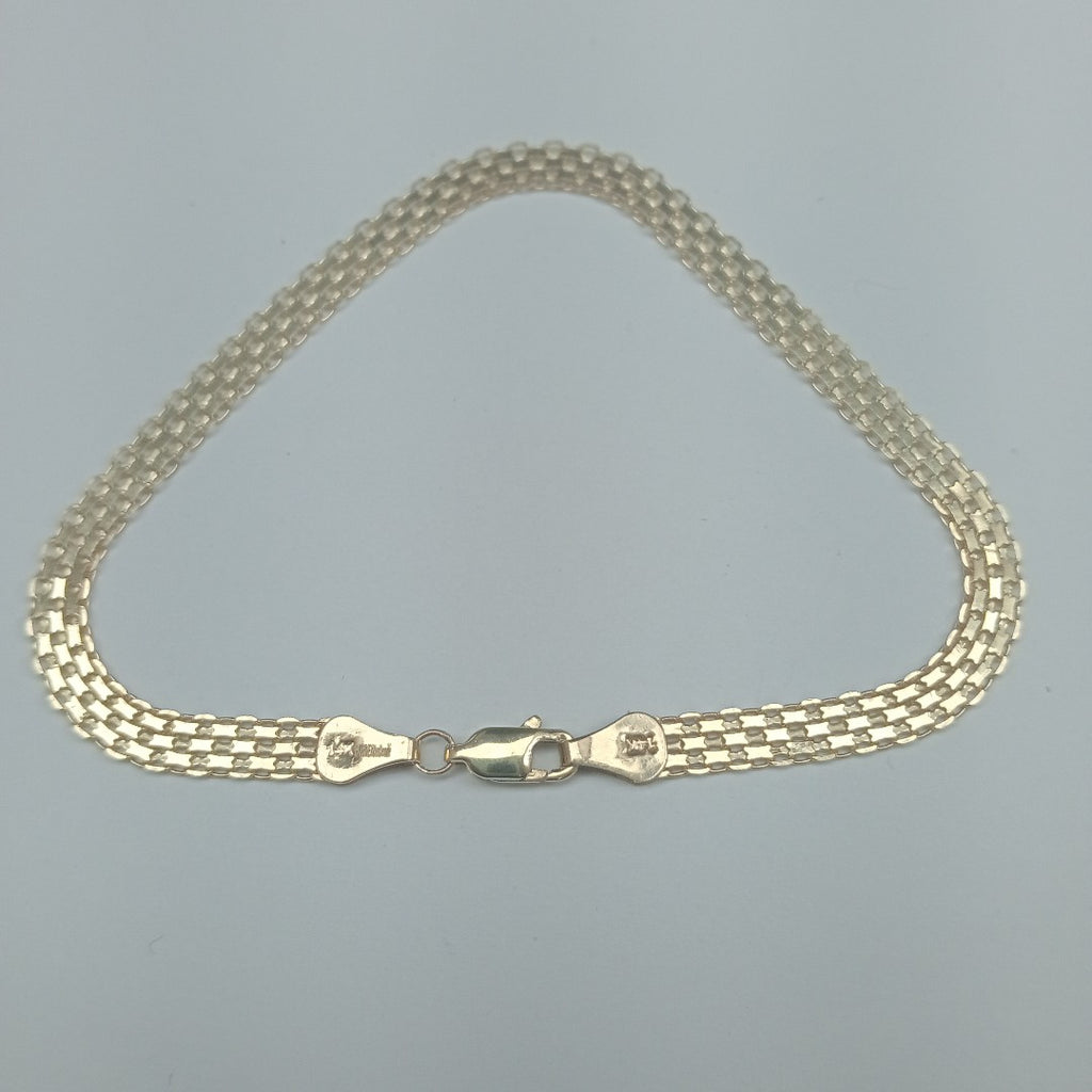 PULSERA ESPECIAL 14K 21 CM 5.1 GR (NUEVO)