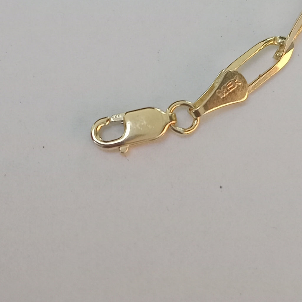 PULSERA ESLABON 14K 21 CM 4.2 GR (NUEVO)