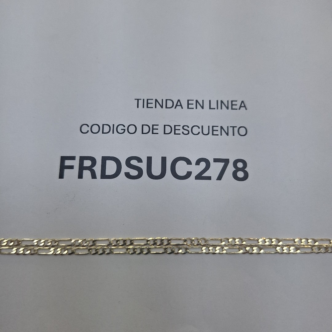 CADENA 3X1 10K 60 CM 4.6 GR (NUEVO)
