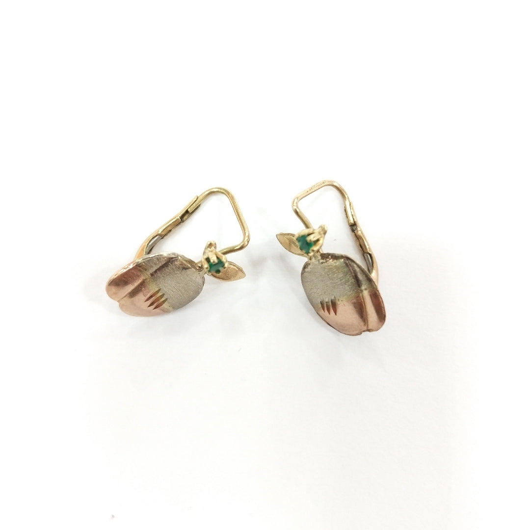 ARETES PAR ORO 10 K 1.6 GRMS (SEMINUEVO)