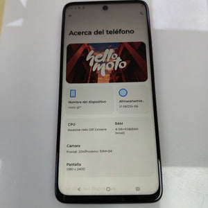CELULAR MOTOROLA MOTO G17 XT2623-1 (2026) 256 GB 4 GB RAM (SEMINUEVO)