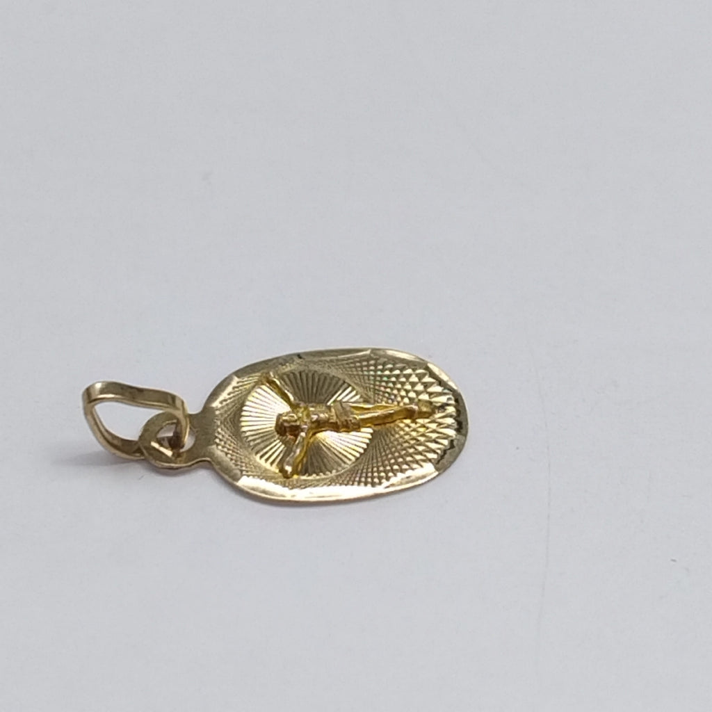 MEDALLA RELIGIOSA ORO 10 K 0,60 GRMS (SEMINUEVO)