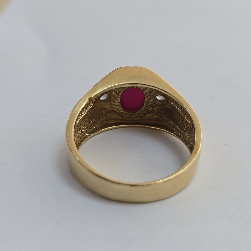 ANILLO ORO 14 K 10,80 GRMS (SEMINUEVO)