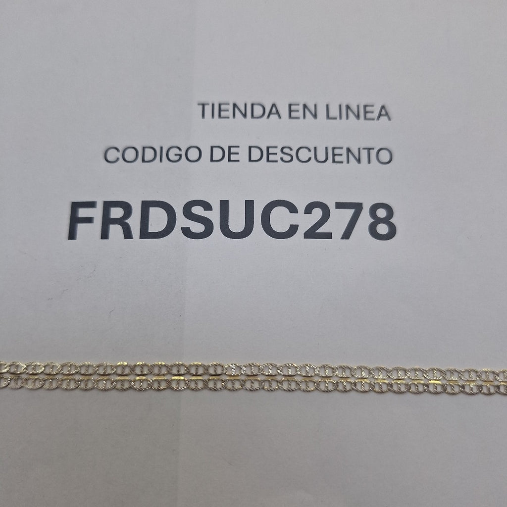 CADENA MARINERO 10K 60 CM 3 GR (NUEVO)
