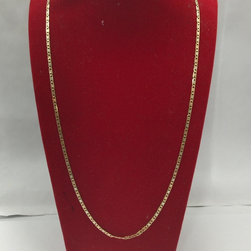 CADENA ORO, ORO MUY BAJO, ORO COMBINADO 10 K 5.4 GRMS (SEMINUEVO)