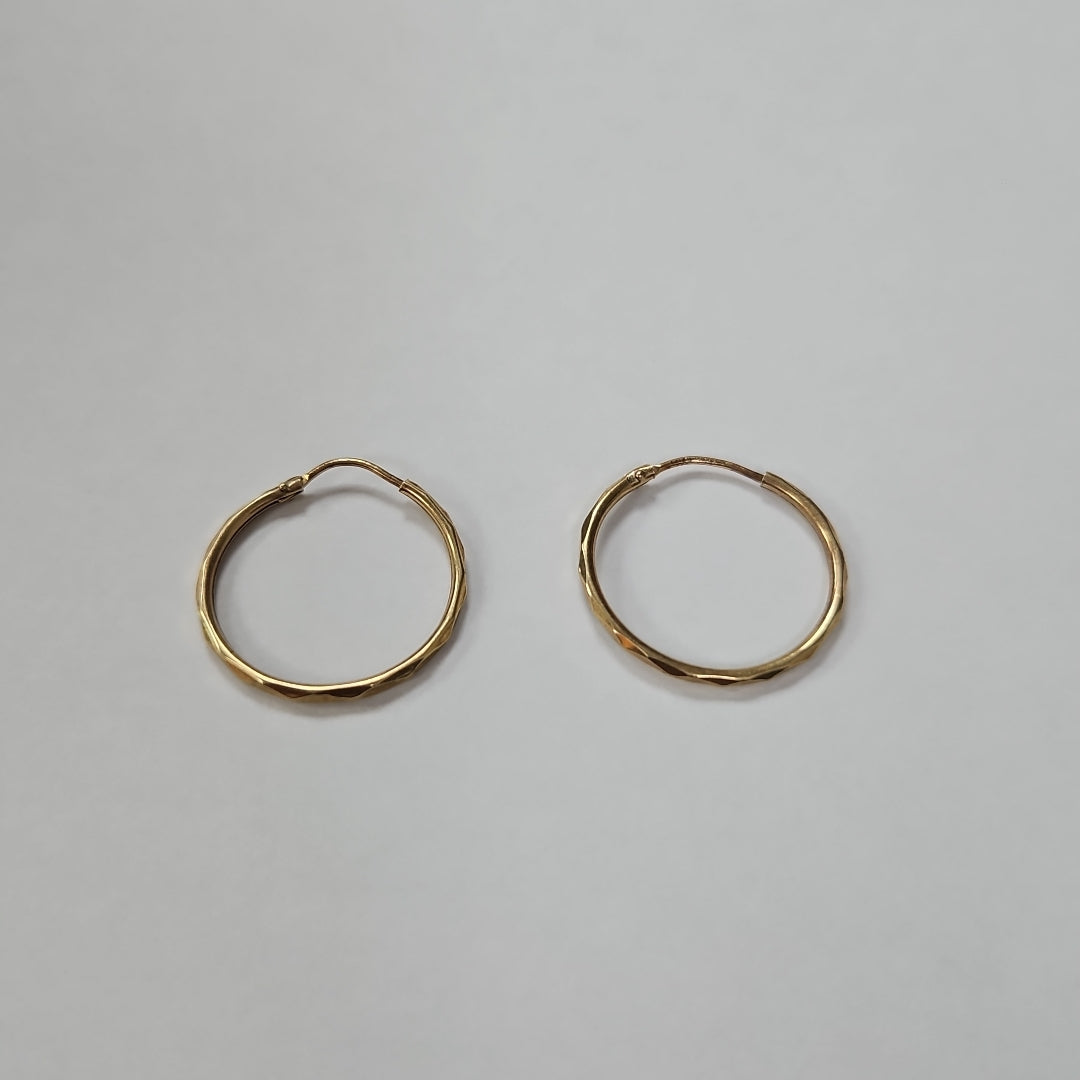 ARRACADAS PAR ORO 14 K 1,30 GRMS (SEMINUEVO)