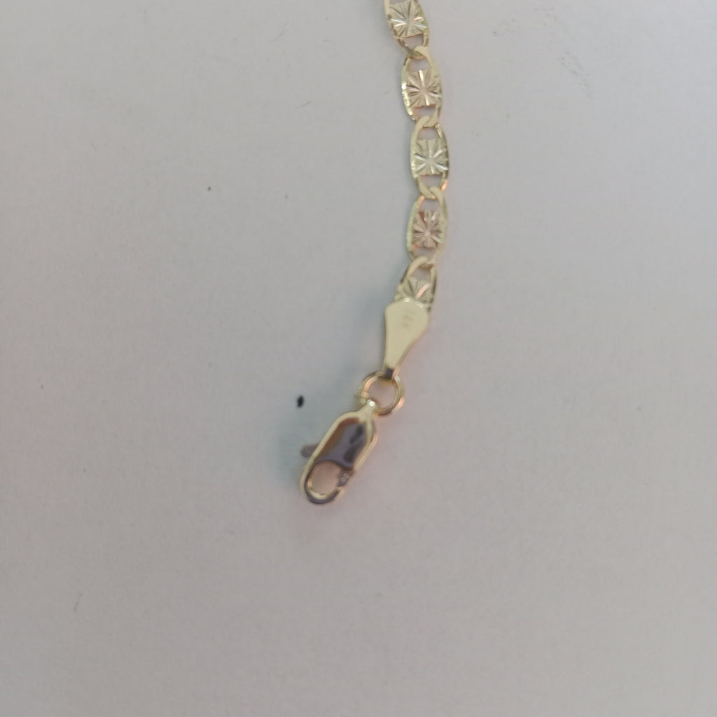 PULSERA GUCHI 14K 18 CM 3 GR (NUEVO)