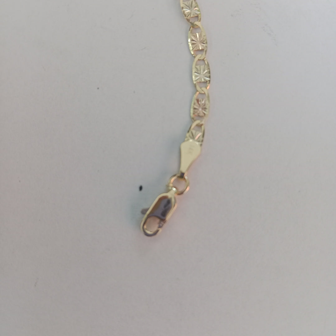 PULSERA GUCHI 14K 18 CM 3 GR (NUEVO)