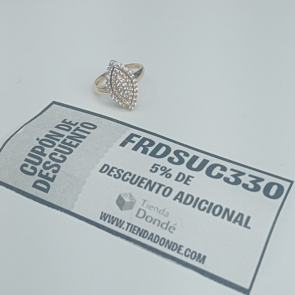 ANILLOS DAMA ORO 10K 2.4 (NUEVO)