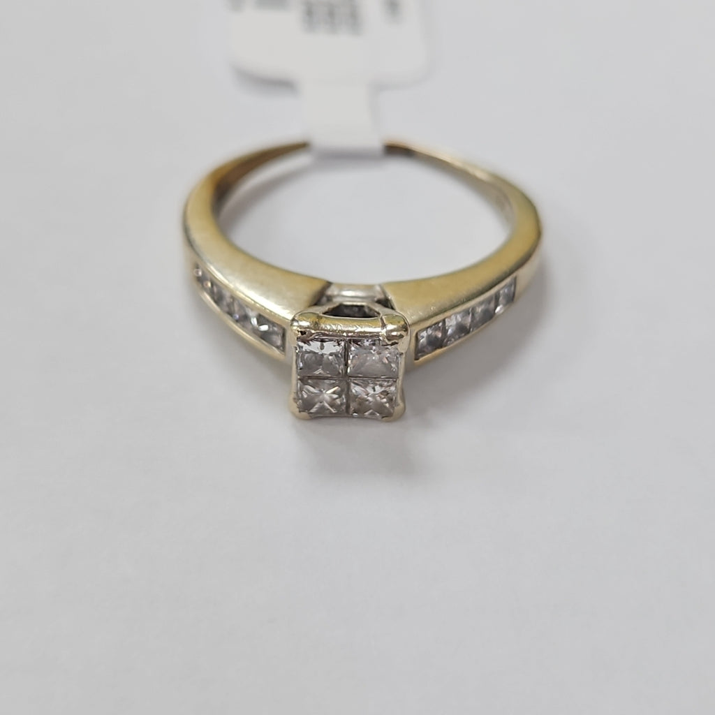 ANILLITO ORO BLANCO 14 K 4,00 GRMS (SEMINUEVO)