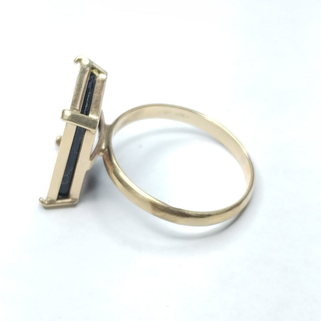 ANILLO ORO 14 K 4.5 GRMS (SEMINUEVO)