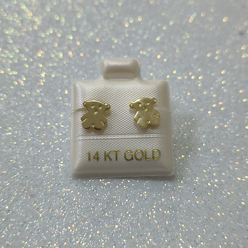 BROQUELES ORO 14K 1 (NUEVO)