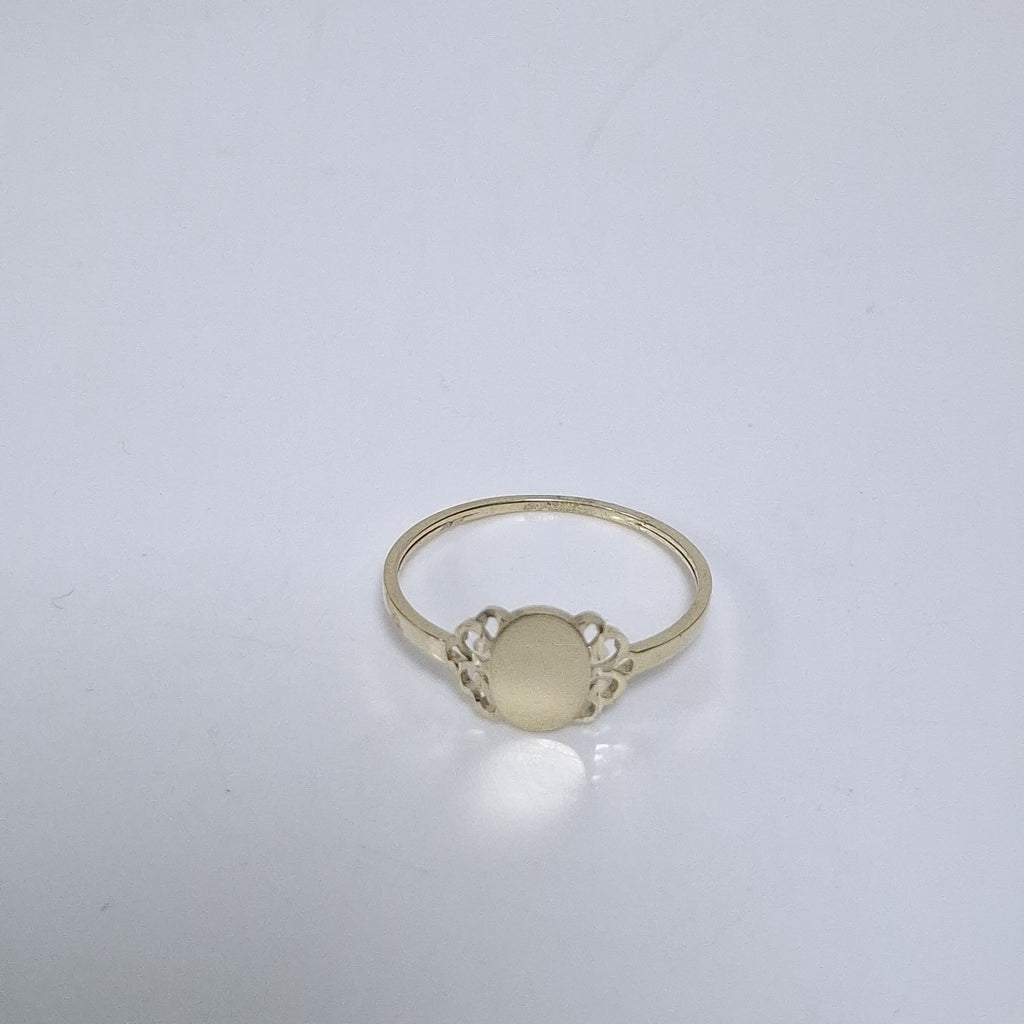 ANILLOS ANILLITO 10K TALLA 9 1 GR (NUEVO)