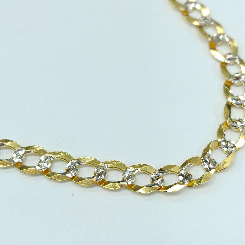 PULSERA BARBADA 14K 21 CM 6.2 GR (NUEVO)
