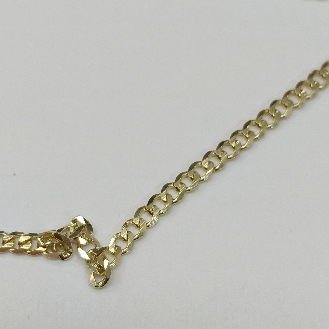 CADENA BARBADA 14K 60 CM 5.9 GR (NUEVO)