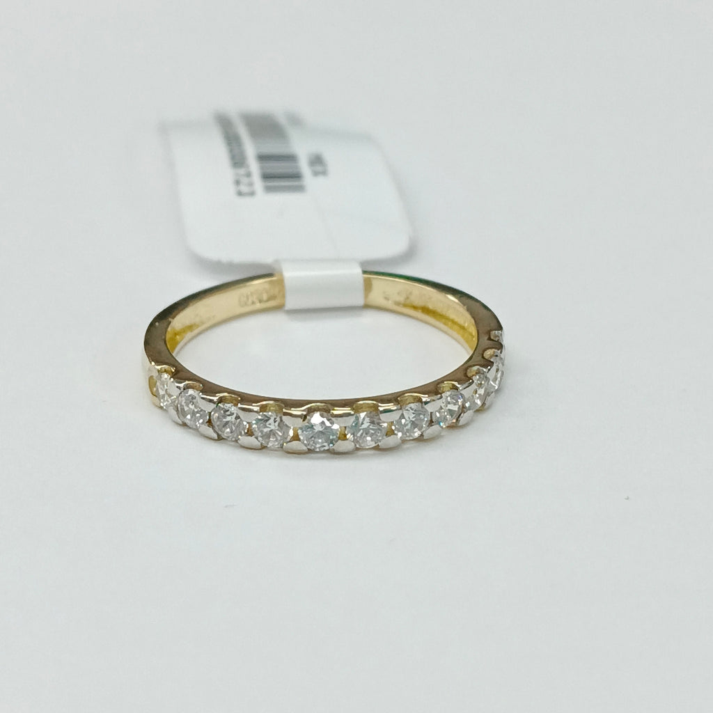 ANILLO ANILLITO MEDIA CHURUMBELA 14K 8 TALLA 2.2 GR (NUEVO)