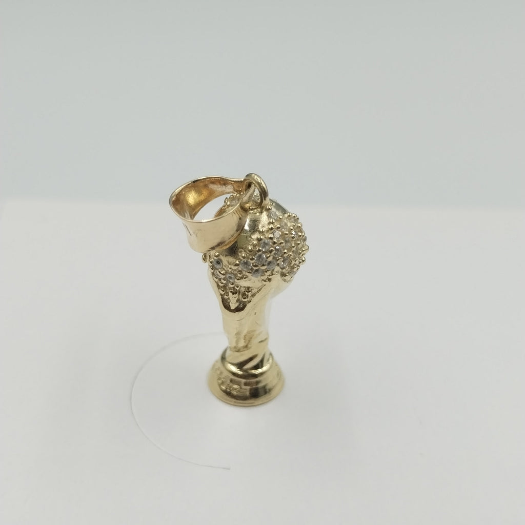 DIJE FIG COPA MUNDO 10K 2.4 GR (NUEVO)