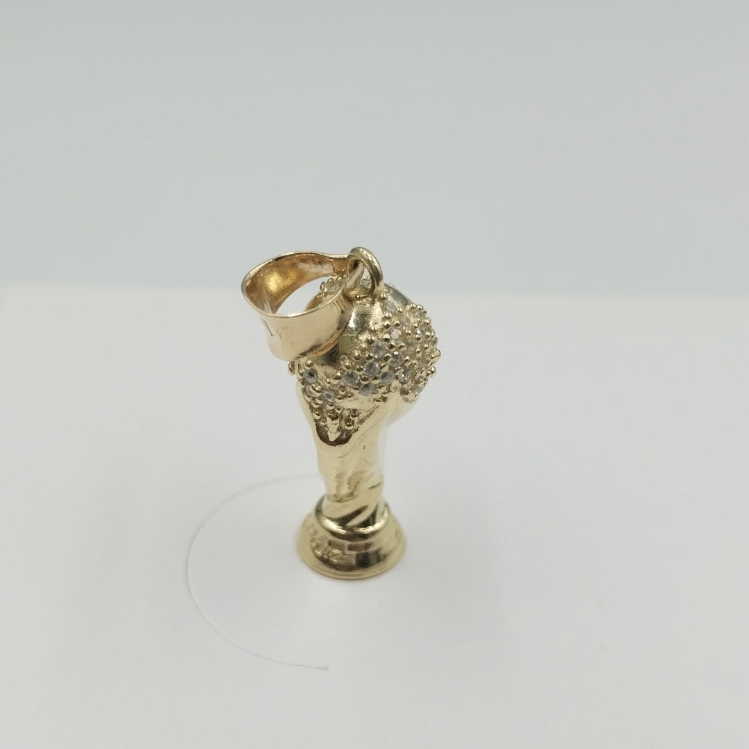 DIJE FIG COPA MUNDO 10K 2.4 GR (NUEVO)