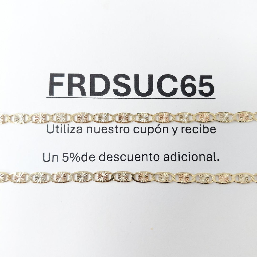 CADENA GUCHI 14K 55 CM 7.3 GR (NUEVO)