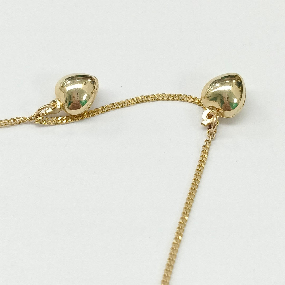 PULSERA ESPECIAL DIJES 10K 18 CM 1.7 GR (NUEVO)
