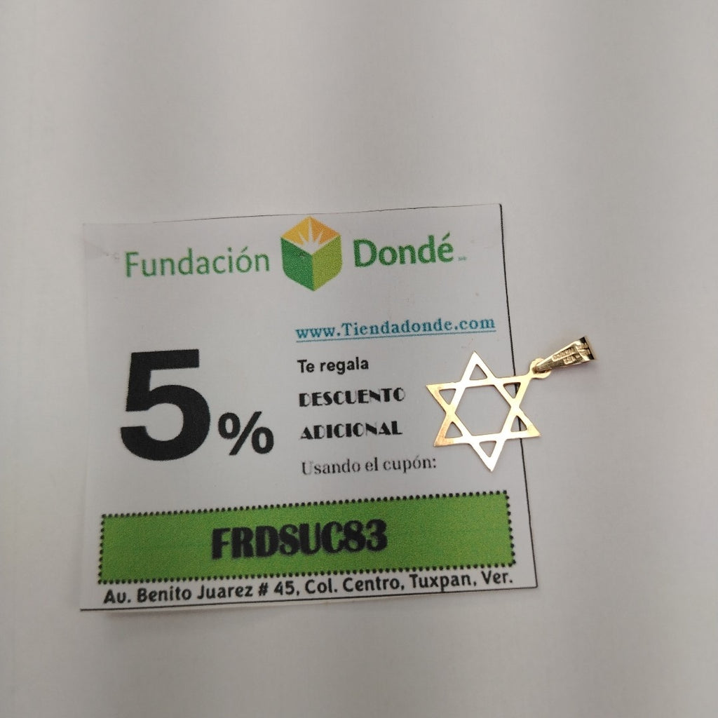 DIJE ORO 14 K 0,90 GRMS (SEMINUEVO)