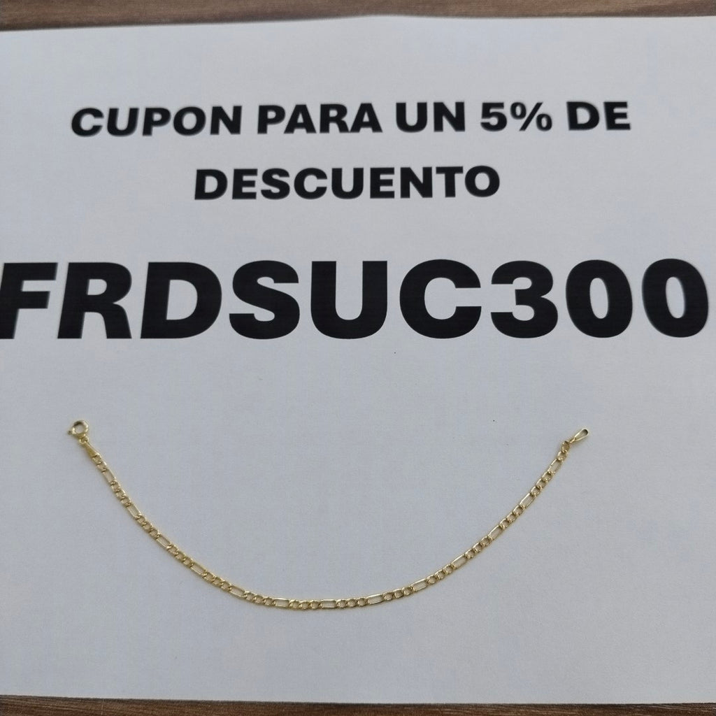 PULSERA ORO 10 K 0.8 GRMS (SEMINUEVO)