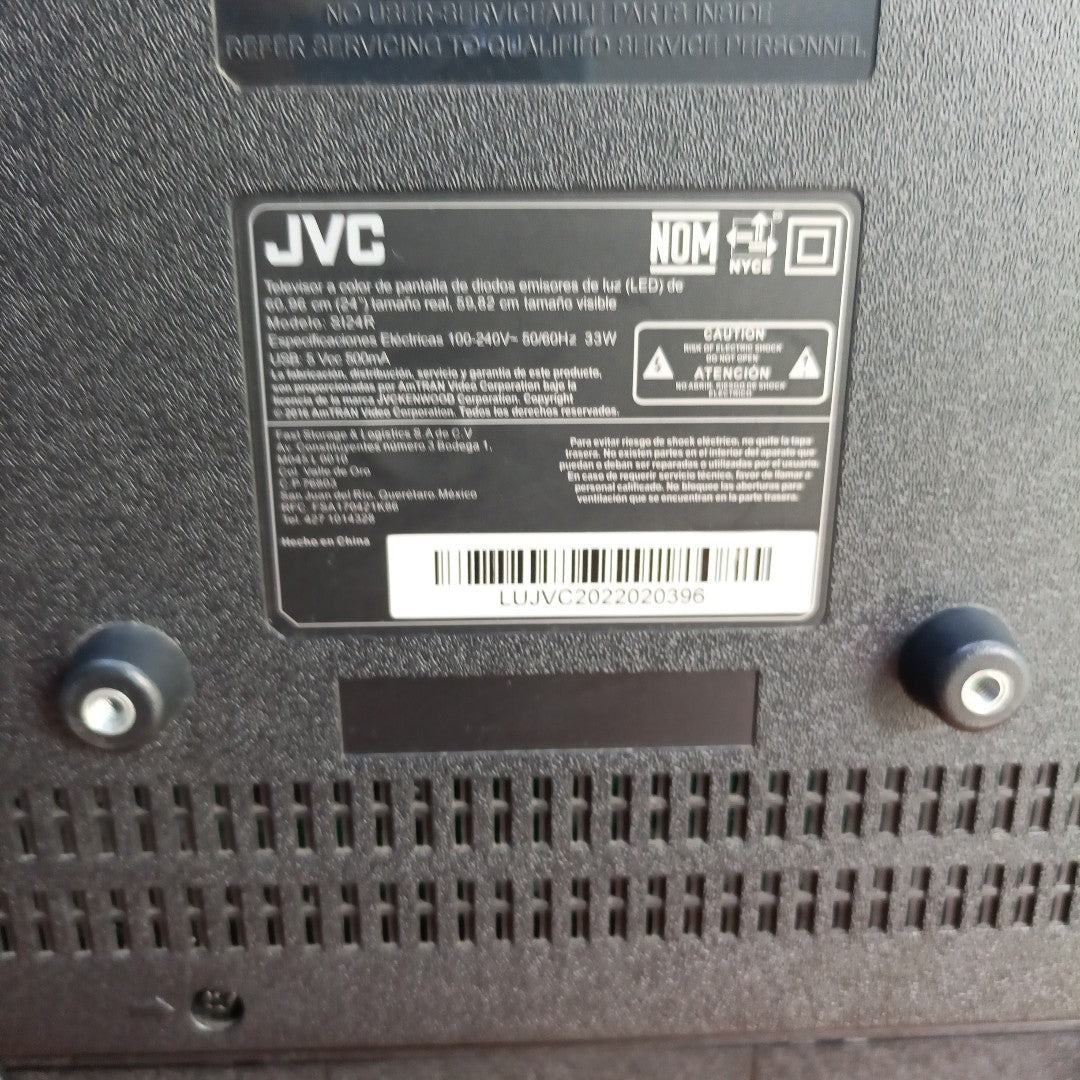 PANTALLA JVC SI24R (2022) 24" LED HD (SEMINUEVO)