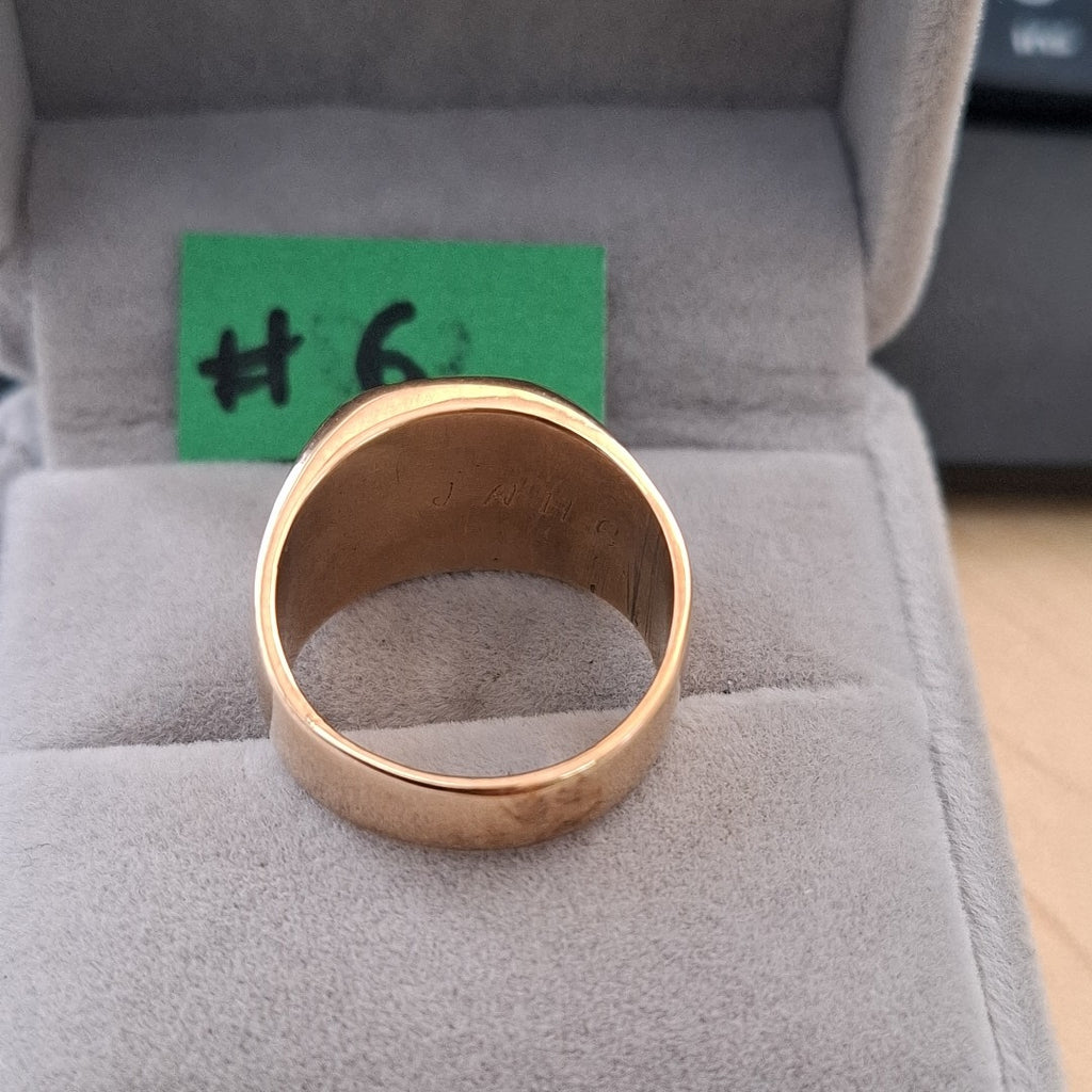 ANILLO ORO 10 K 8.1 GRMS (SEMINUEVO)