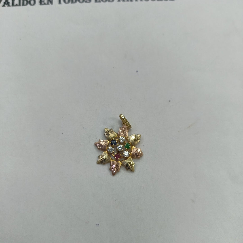 DIJE ORO,RODIADO 10 K 1,40 GRMS (SEMINUEVO)