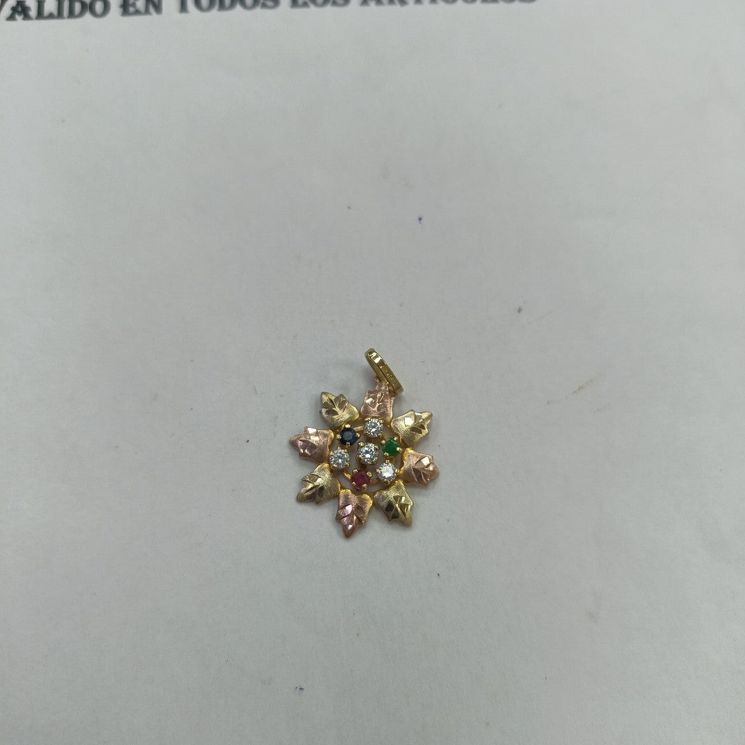 DIJE ORO,RODIADO 10 K 1,40 GRMS (SEMINUEVO)
