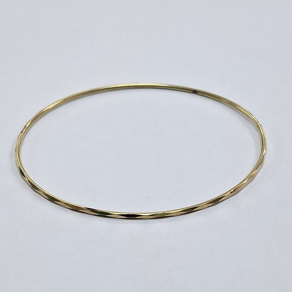 PULSERA RIGIDA ORO 14 K 2,70 GRMS (SEMINUEVO)