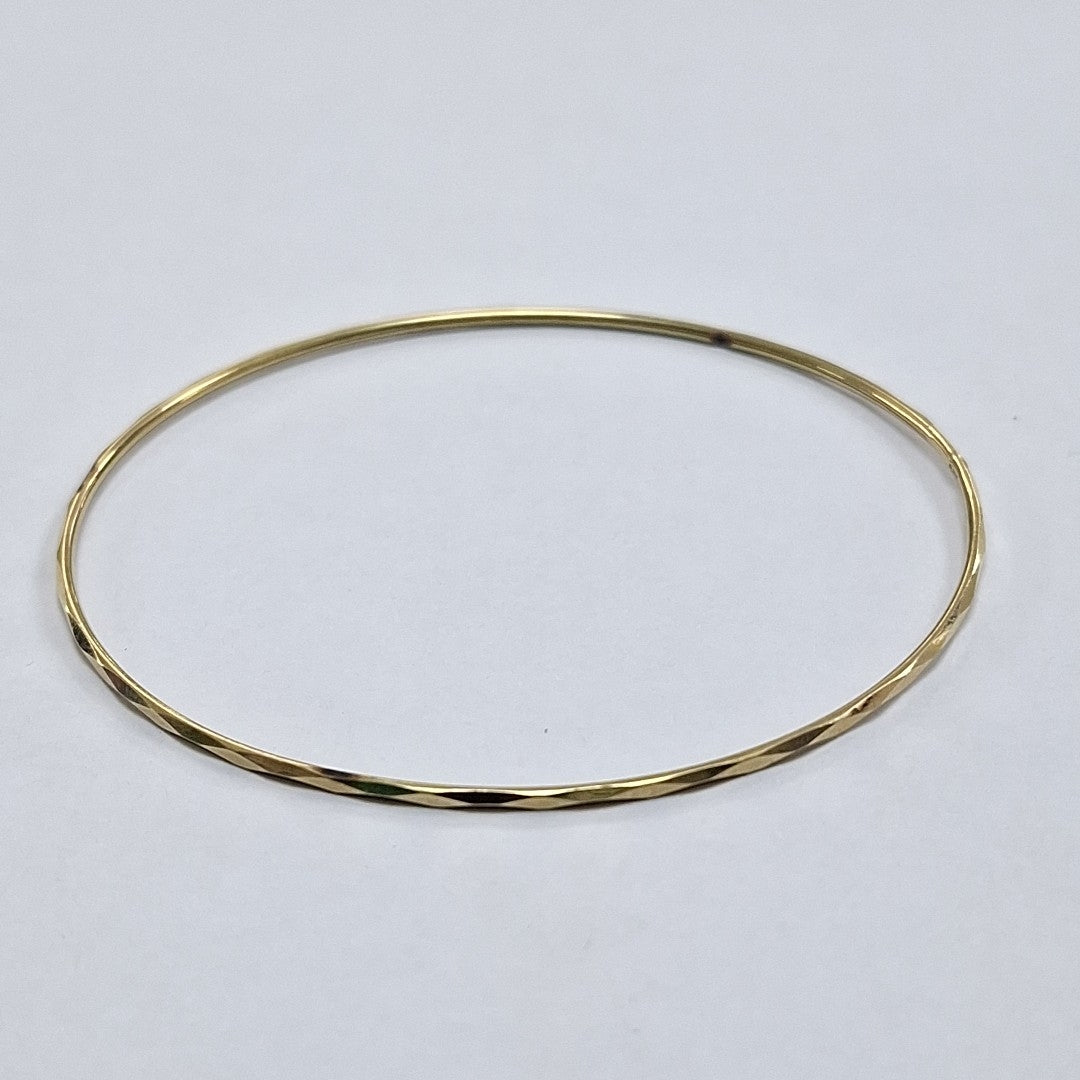 PULSERA RIGIDA ORO 14 K 2,70 GRMS (SEMINUEVO)