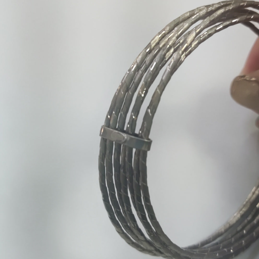 SEMANARIO DE PULSERAS PLATA 21.8 GRMS (SEMINUEVO)