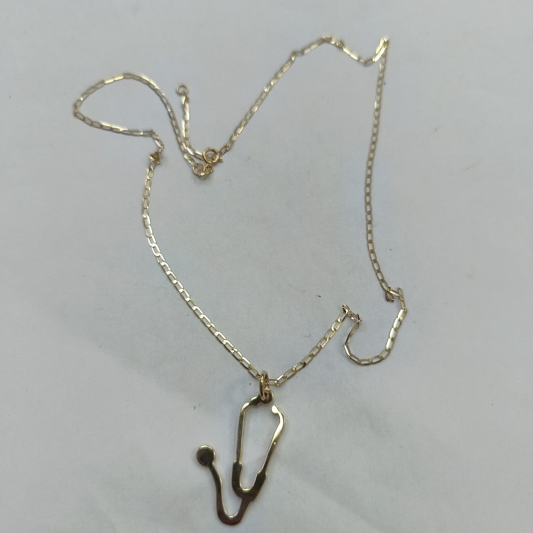CADENA, DIJE ORO 14 K 1.9 GRMS (SEMINUEVO)