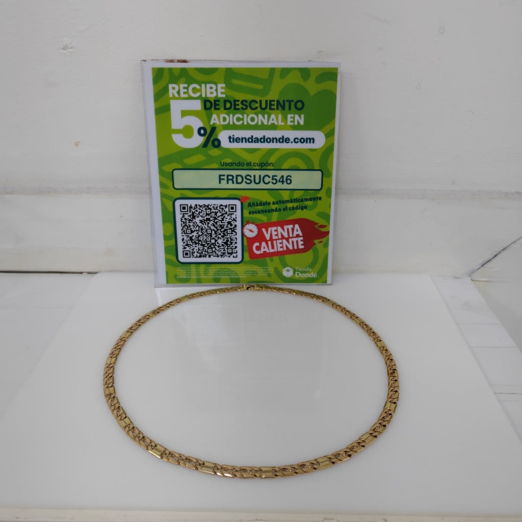 CADENA ORO 14 K 43.5 GRMS (SEMINUEVO)