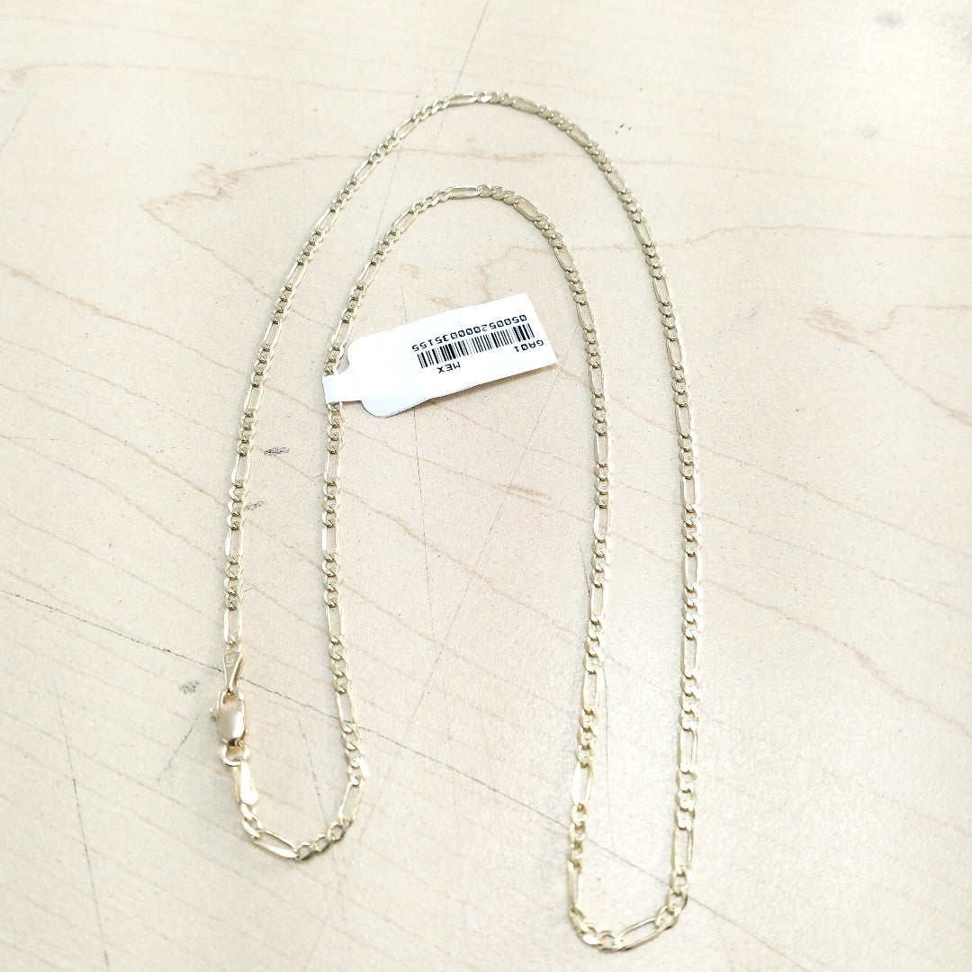 CADENA 3X1 14K 55 CM 5 GR (NUEVO)