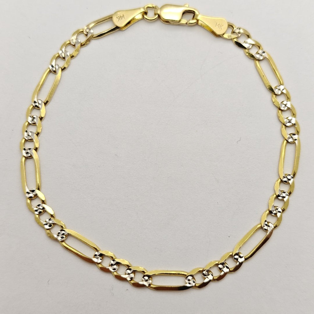 PULSERA 3X1 14K 18 CM 3.9 GR (NUEVO)
